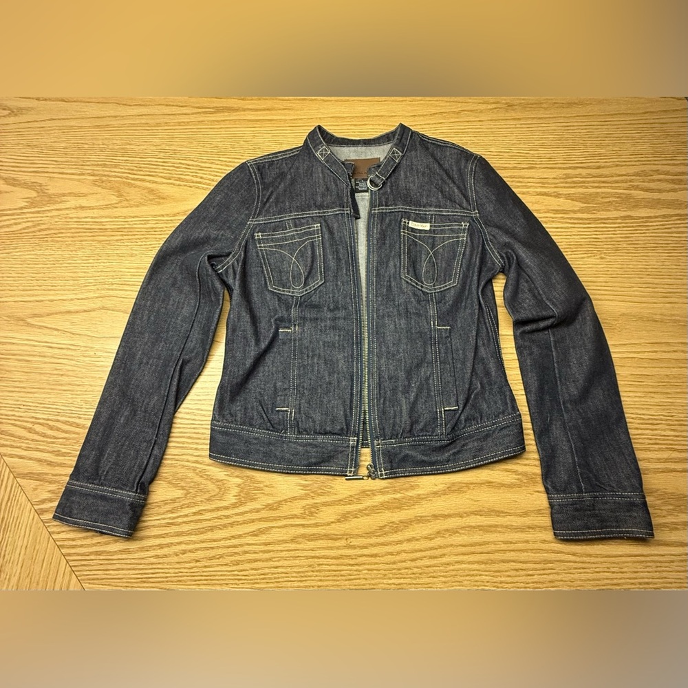 Vintage Calvin Klein Indigo Blue Denim Jacket